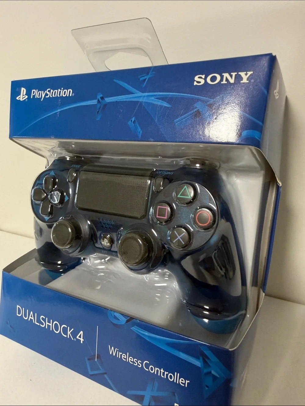 Sony PlayStation DualShock 4 Wireless Controller - transparent Blue